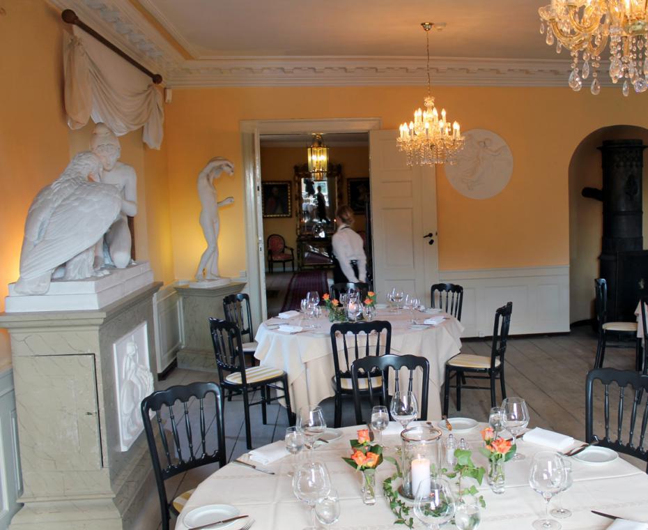 Restauranten på Broholm Restauranten på herregården Broholm på Fyn