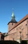 Tårn på herregården Broholm på Fyn